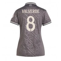 Echipament fotbal Real Madrid Federico Valverde #8 Tricou Treilea 2024-25 pentru femei maneca scurta